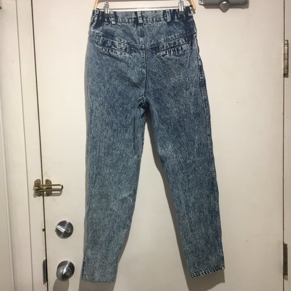 VINTAGE LUCKY STRIKE EMBELLISHED JEANS SIZE 28 - Picture 3 of 7
